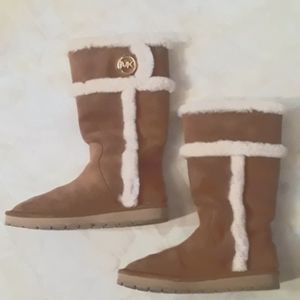 Michael Kors Midcalf Boots Size 8